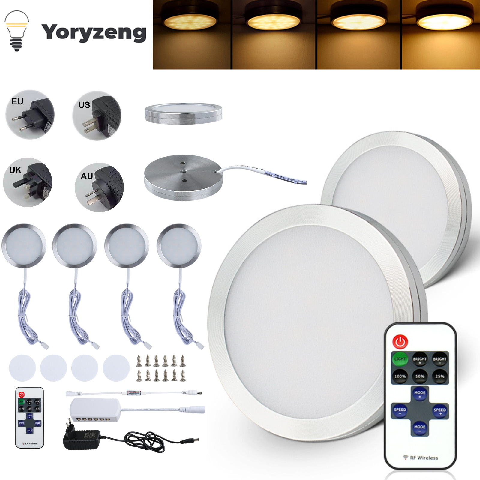 Kitchen Decor Lighting - Unter dem Schrank LED-Nachtlichter Vitrine Schranklampe