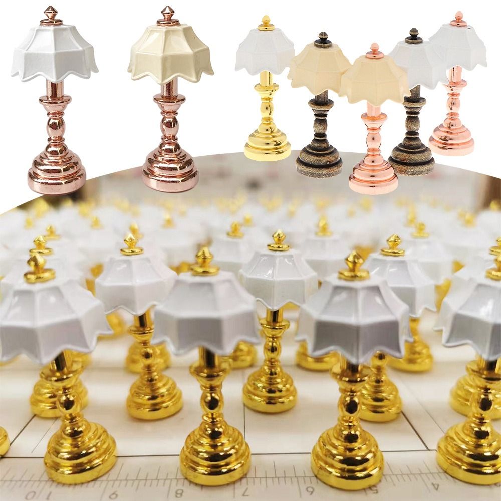 Lighting Metal Wall Decor - Zubehör 1:12 Puppenhaus Deko Miniatur Stehlampe