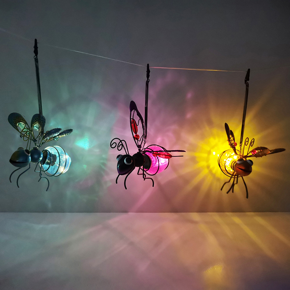 Solarbetriebene hängende Biene – Lighting Bug Decor Bewertung und Preis