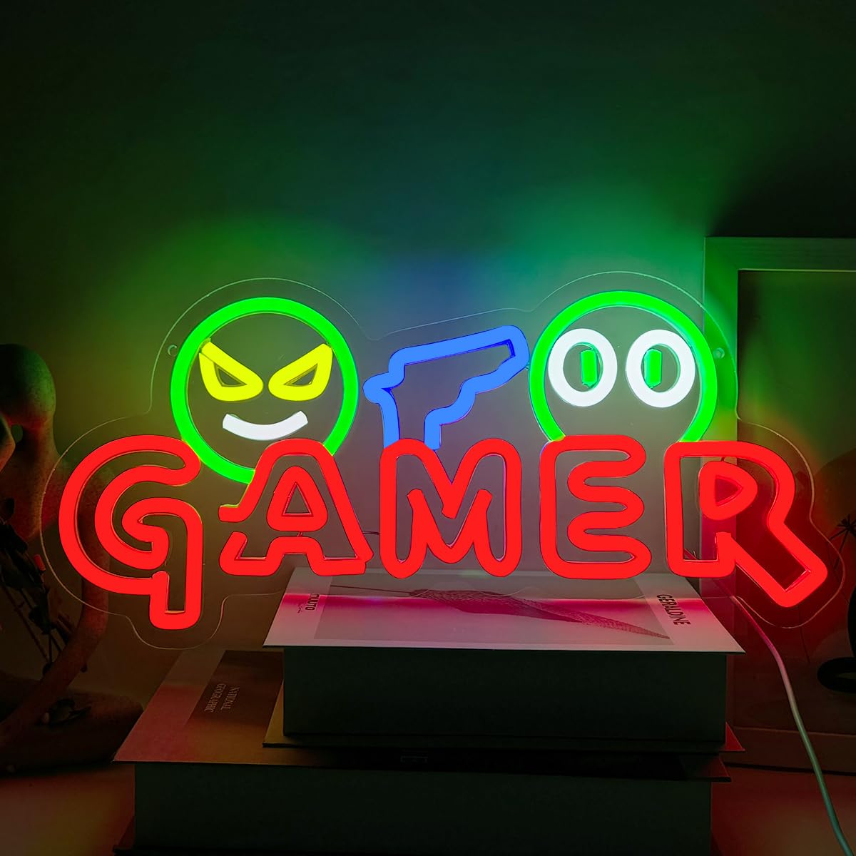 Gamer Neon-Schild LED-Wandleuc – Wedding Lighting And Decor Bewertung und Preis
