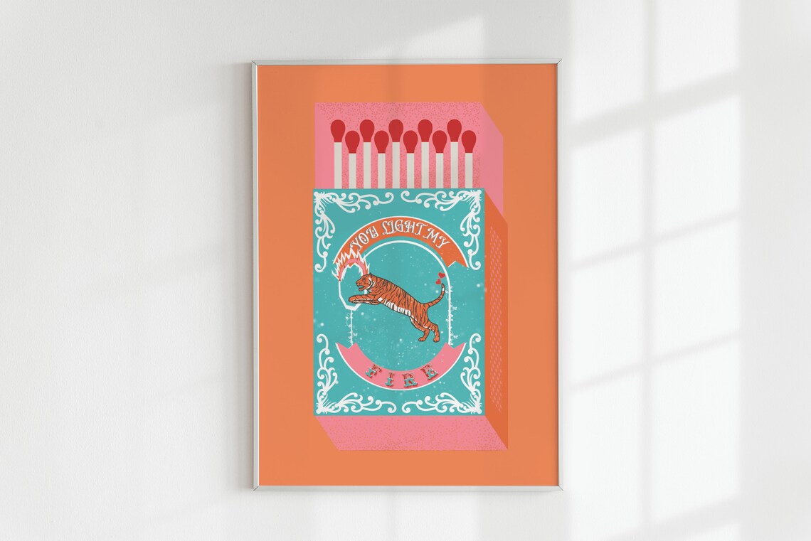 You Light My Fire Orange Match – Kitchen Decor Lighting Bewertung und Preis