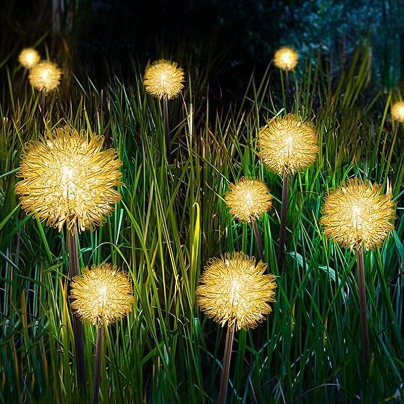 10er-Set Solar-Löwenzahn-Kugel – Wedding Lighting And Decor Bewertung und Preis
