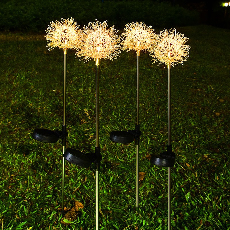 10er-Set Solar-Löwenzahn-Kugel – Wedding Lighting And Decor Bewertung und Preis