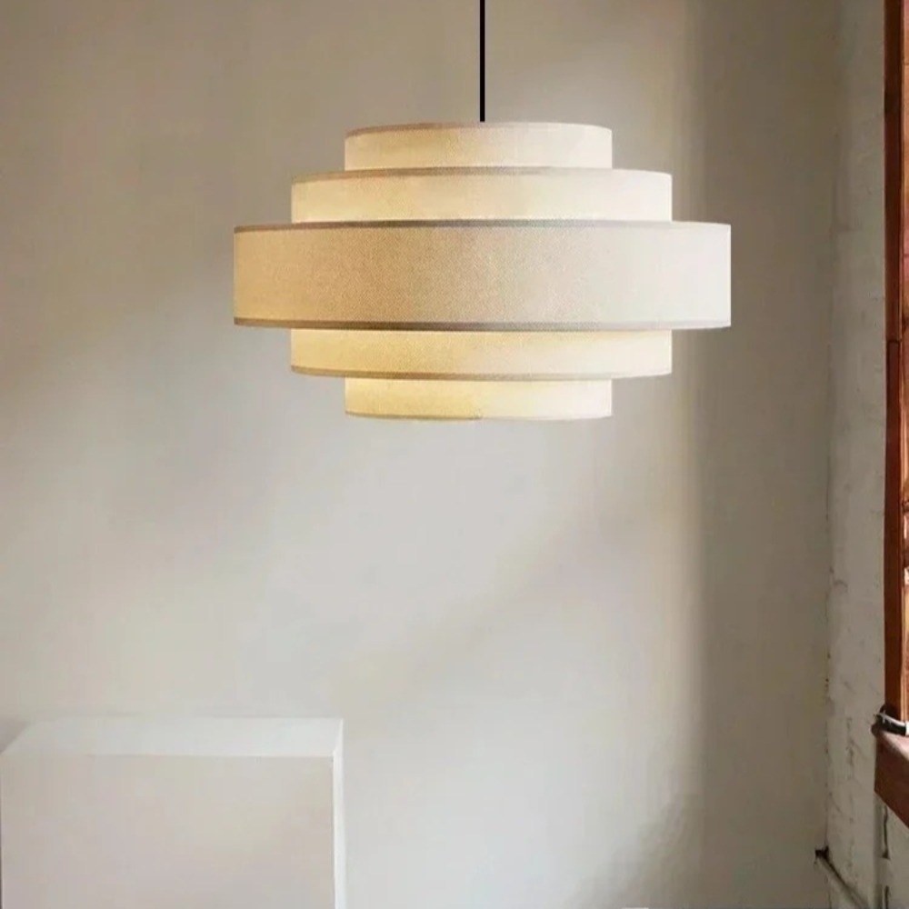 Nordische Stoff-Pendelleuchte  – Room Lighting Bedroom Decor Bewertung und Preis