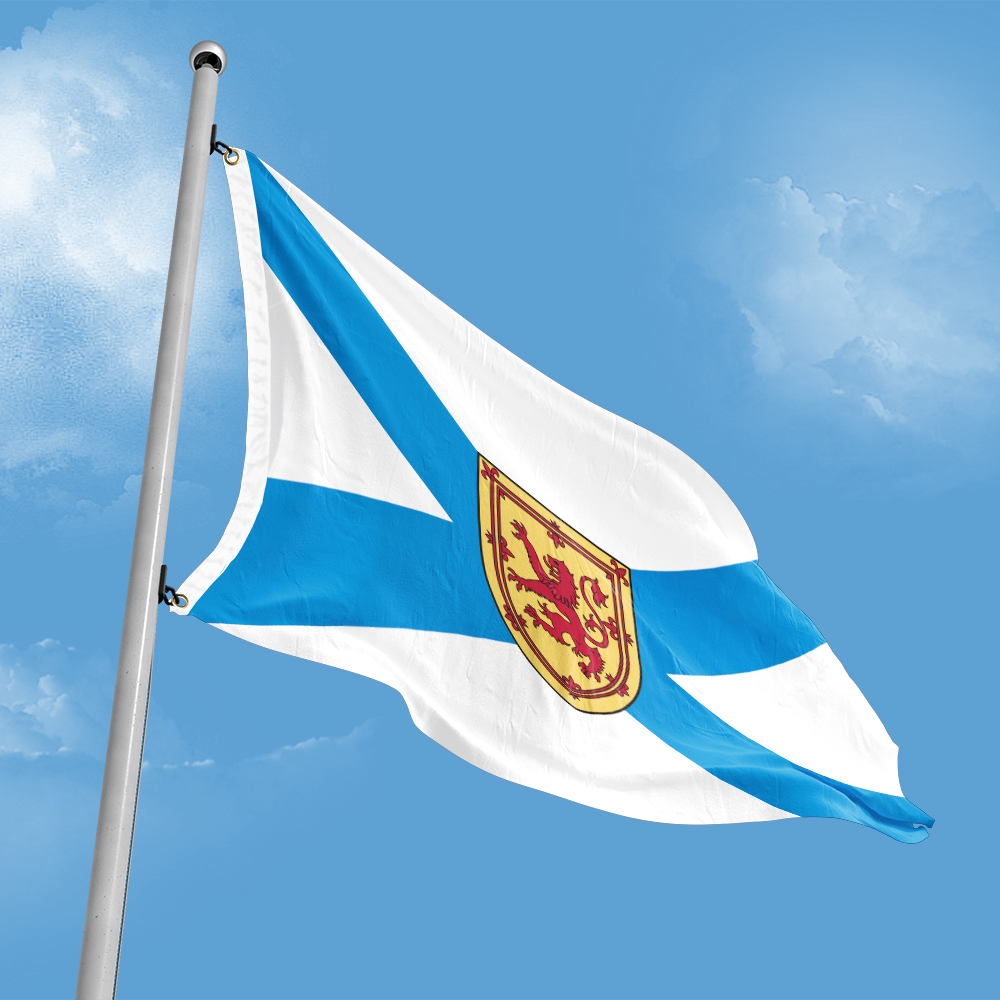Kanada Flagge von Nova Scotia  – Nova Decor & Lighting Juletrelys Bewertung und Preis
