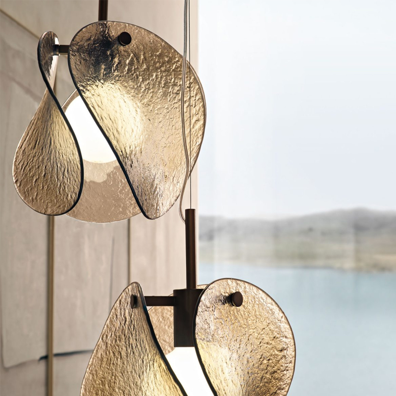 Retro Kreative Glas-LED-Pendel – Lighting Metal Wall Decor Bewertung und Preis