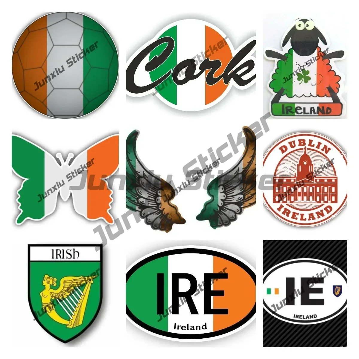 Irland Flagge Flügel Kreative  – Decor Lighting Ireland Bewertung und Preis