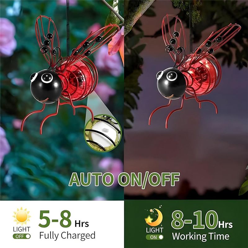 [NEU!A93G】 Solarbetriebene Bie – Lighting Bug Decor Bewertung und Preis