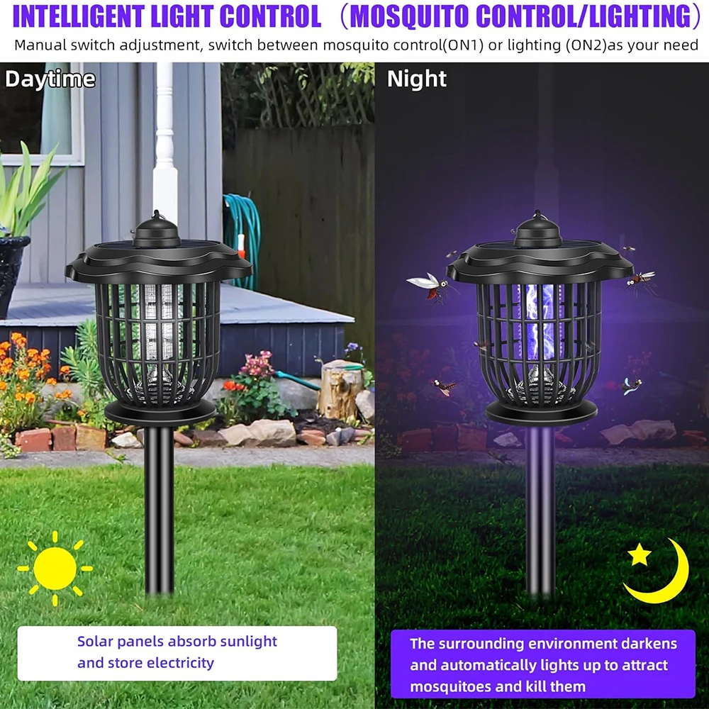 2-in-1 1200mAh LED Solar-Insek – Lighting Bug Decor Bewertung und Preis