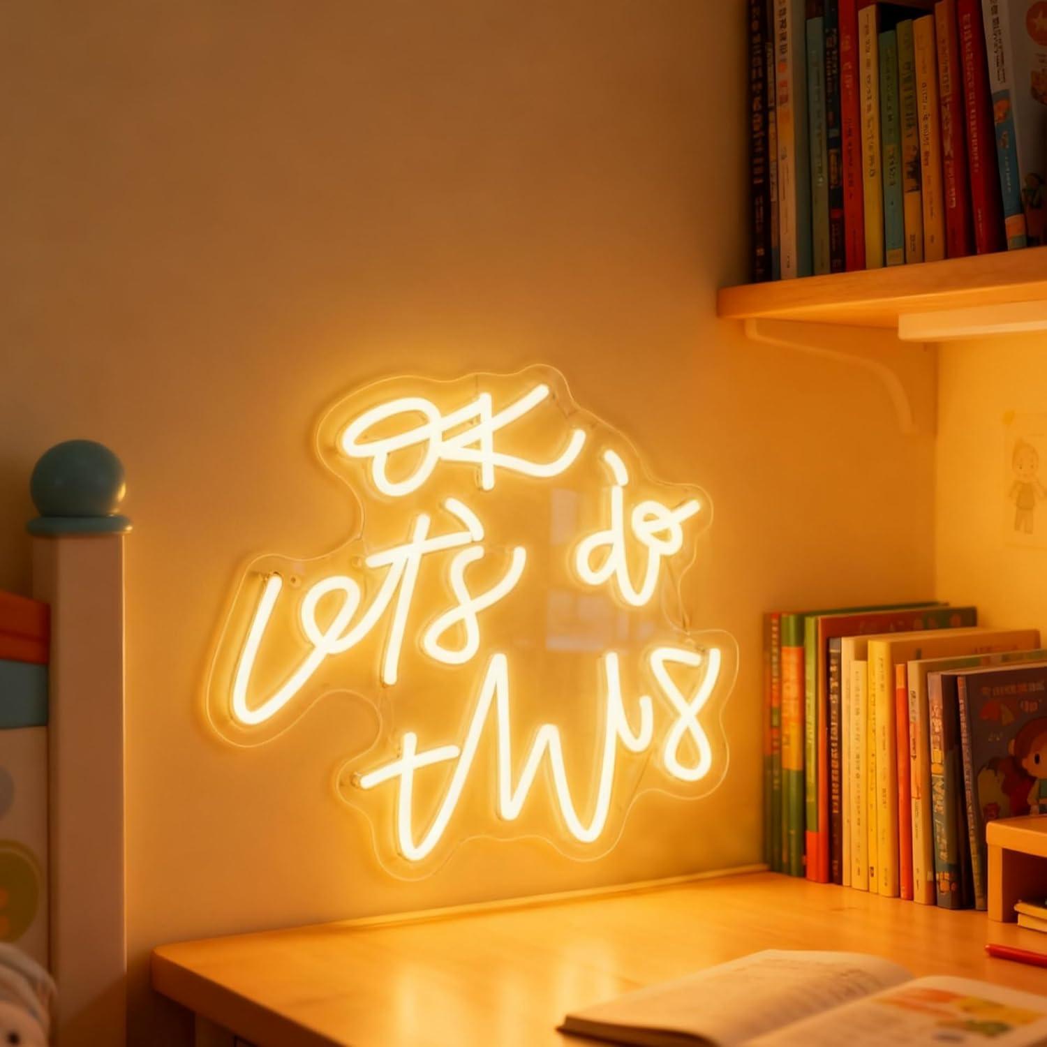 OK, lasst uns das machen! Neon – Ok Lighting Decor Bewertung und Preis