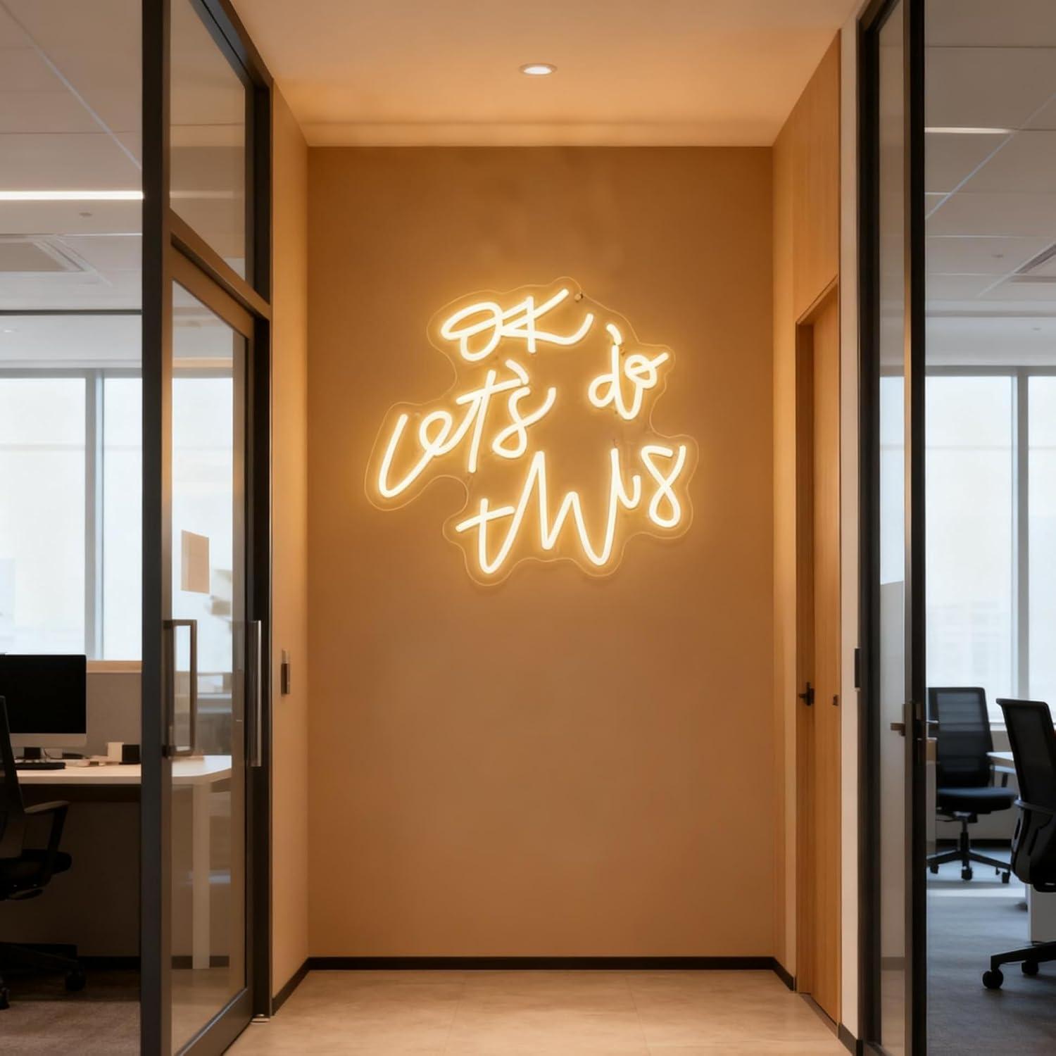 OK, lasst uns das machen! Neon – Ok Lighting Decor Bewertung und Preis