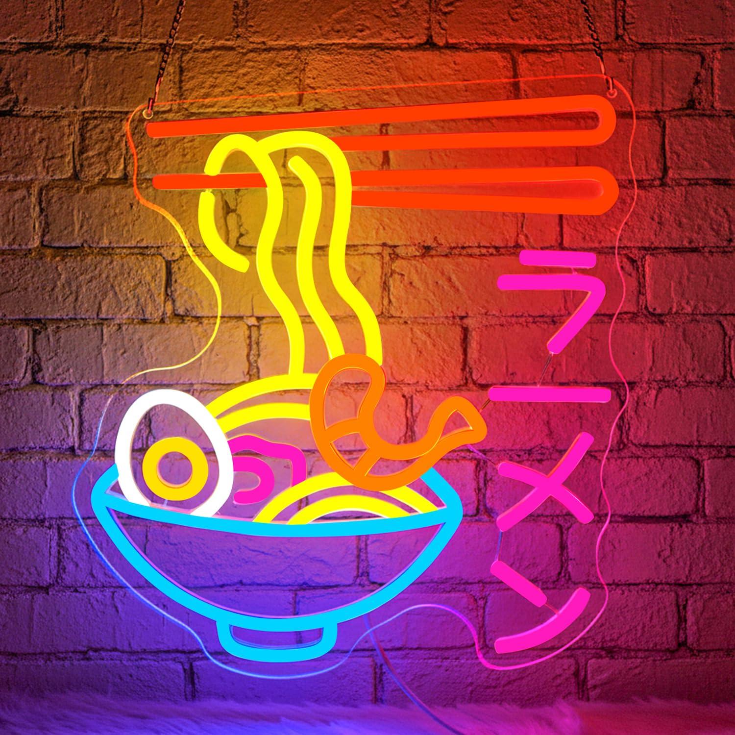 Ramen Neonschild Japanische Nu – Kitchen Decor Lighting Bewertung und Preis